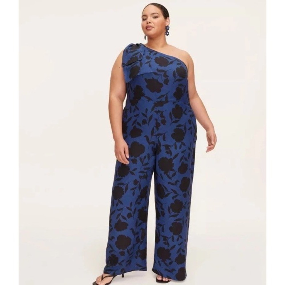 Women's Classic Rose Jumpsuit - kate spade new york Navy/Black 26‎